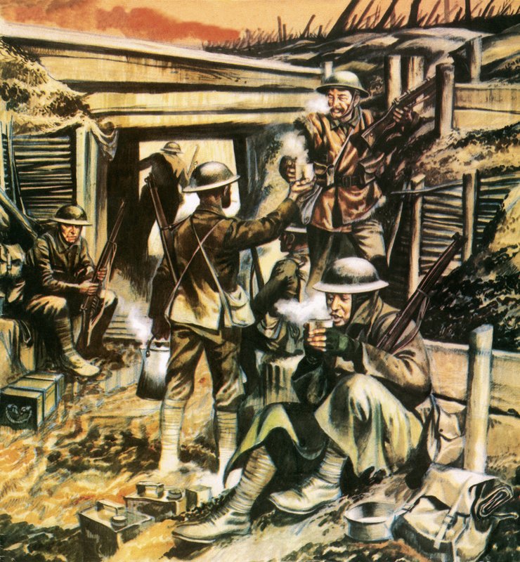 In die Schlacht: Die schlimmsten fünf Meilen der Welt von Ron Embleton