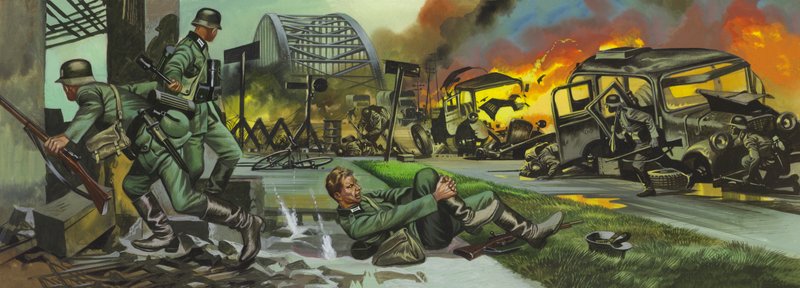 Die Schlacht von Arnheim von Ron Embleton