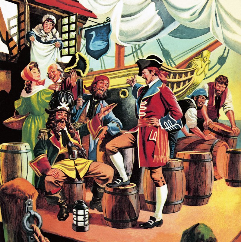 Die Piraten von Penzance von Ron Embleton