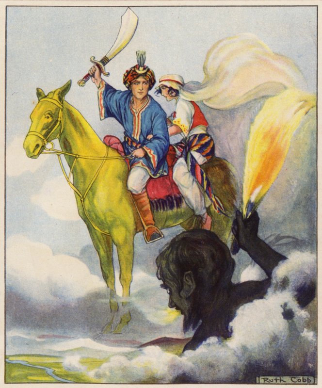 Das magische Pferd aus Messing von Ruth Cobb