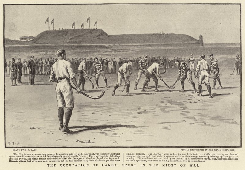 Die Besetzung von Canea, Sport mitten im Krieg von S.T. Dadd