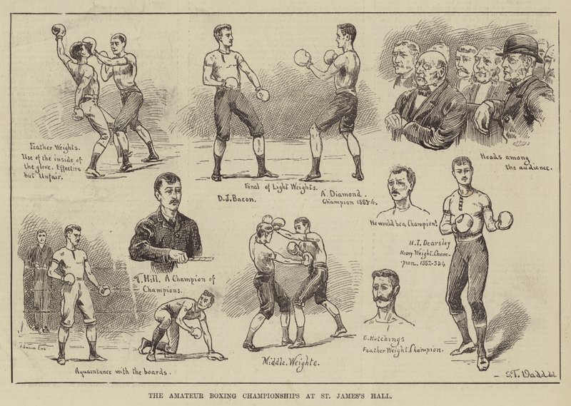Die Amateur-Boxmeisterschaften in der St. James