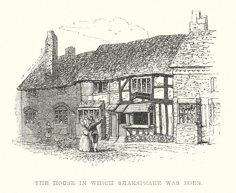 Das Haus, in dem Shakespeare geboren wurde von Samuel Williams