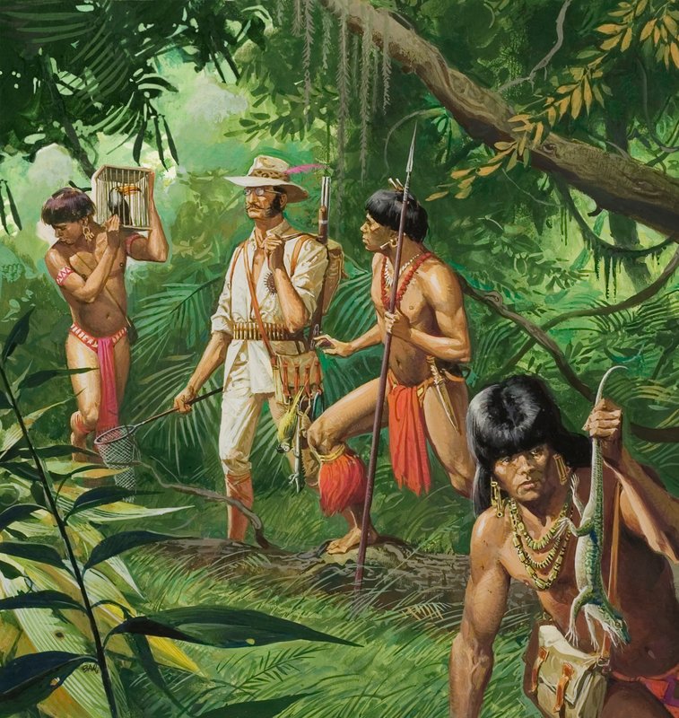 Henry Bates, Entdecker des Amazonasbeckens von Severino Baraldi