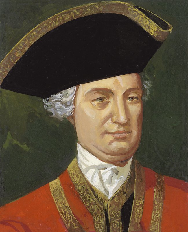 Porträt von Robert Clive von Indien von Severino Baraldi