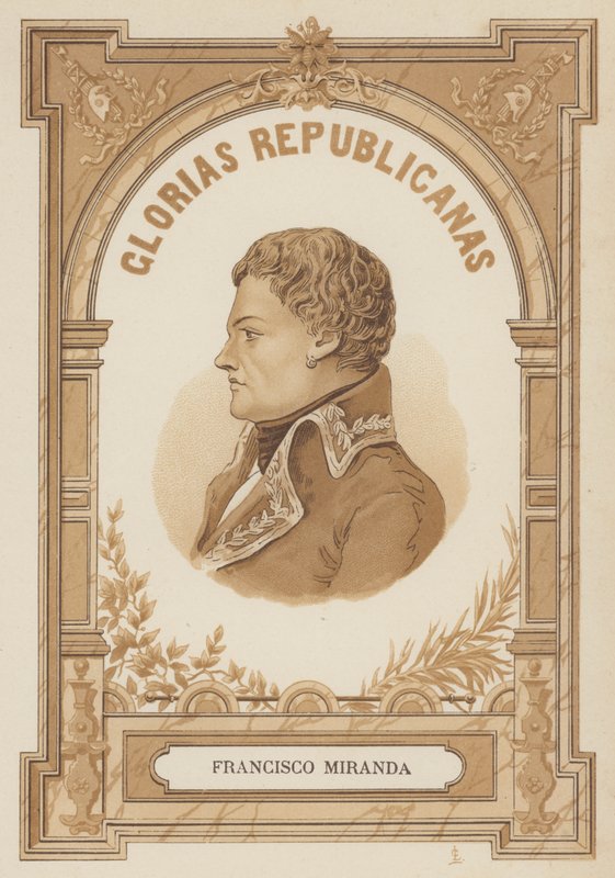 Francisco de Miranda, venezolanischer militärischer Führer und Revolutionär von Spanish School