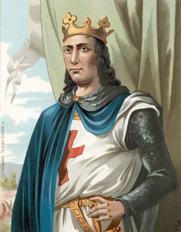 König Ludwig IX. von Frankreich, oder Heiliger Ludwig von Spanish School