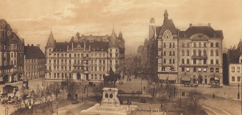 Malmö: Stortorget mit Östra Hamngatan von Swedish Photographer