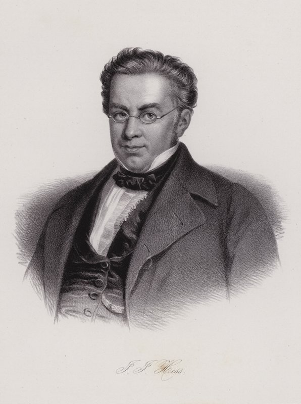 Johann Jakob Hess, Schweizer Jurist und Politiker von Swiss School