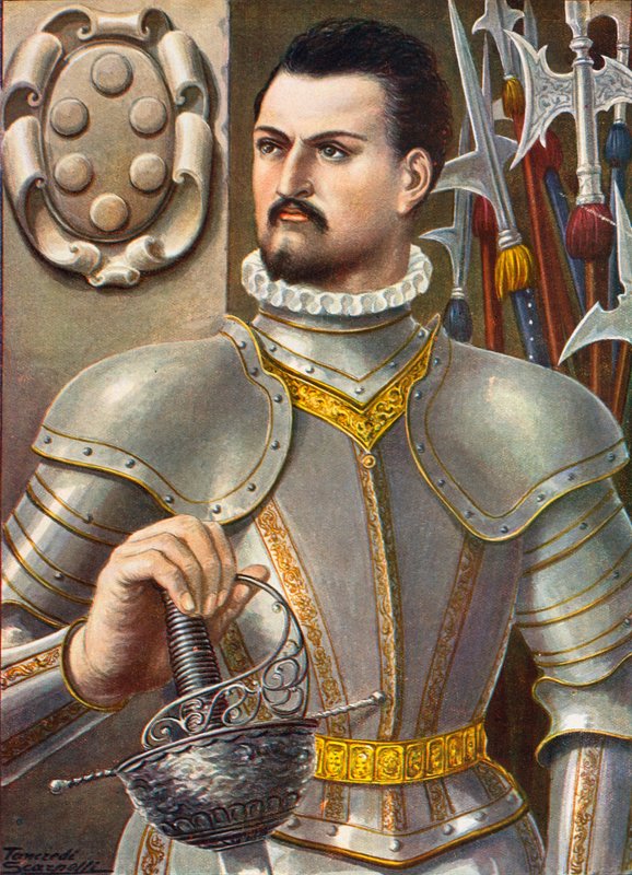 Giovanni de Medici auch bekannt als Bande Nere von Tancredi Scarpelli