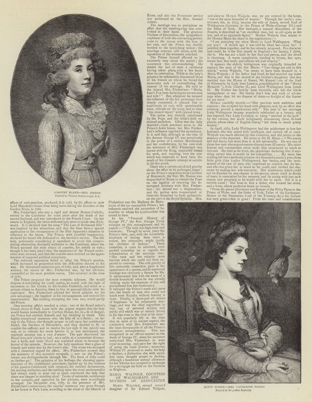 Berühmte Schönheiten vergangener Tage von Thomas Gainsborough