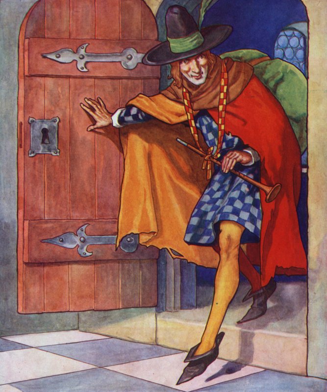Illustration für Der Rattenfänger von Hameln von Thomas Heath Robinson