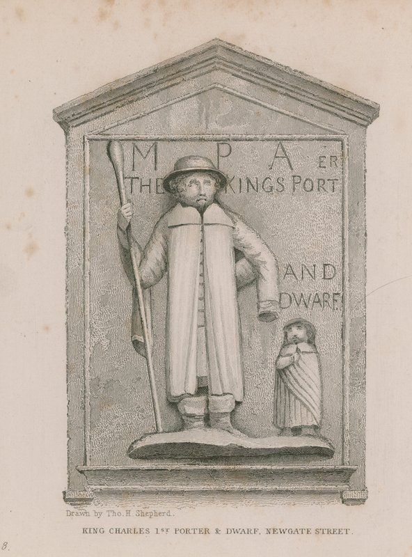 König Karl I. Pförtner und Zwerg von Thomas Hosmer Shepherd