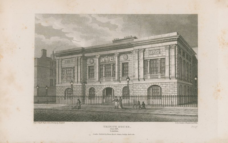 Trinity House am Tower Hill von Thomas Hosmer Shepherd