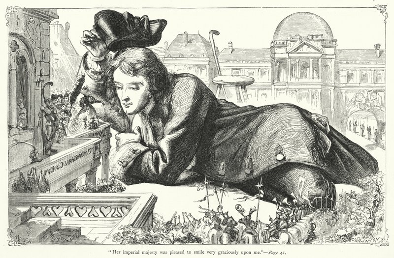 Illustration für Gullivers Reisen von Jonathan Swift (Stich) von Thomas Morten
