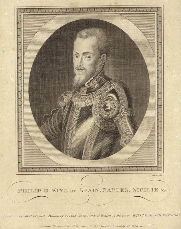 König Philipp II. von Spanien von Tiziano Vecelli