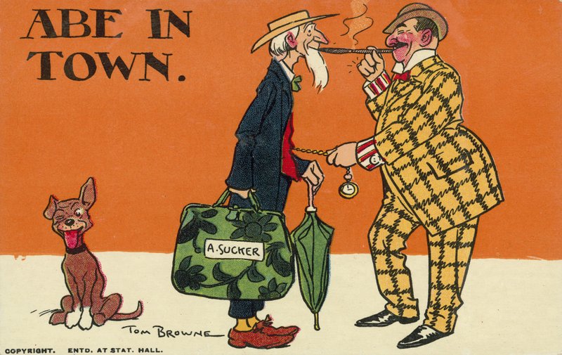 Abe in der Stadt von Tom Browne