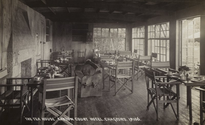 Teehaus, Easton Court Hotel, Chagford von Unbekannt