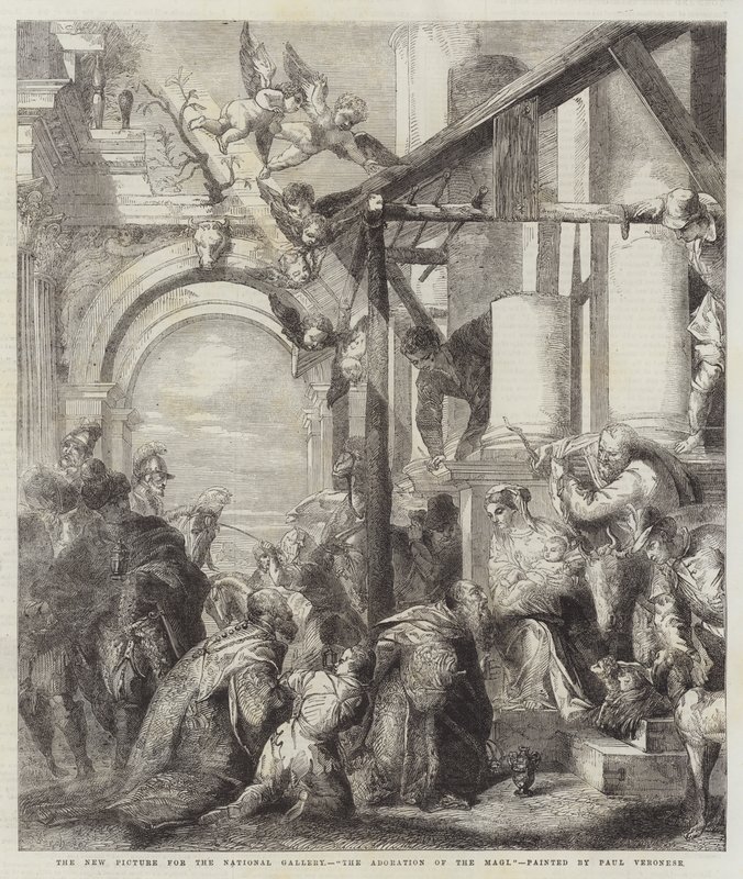 Die Anbetung der Könige von Paolo Veronese
