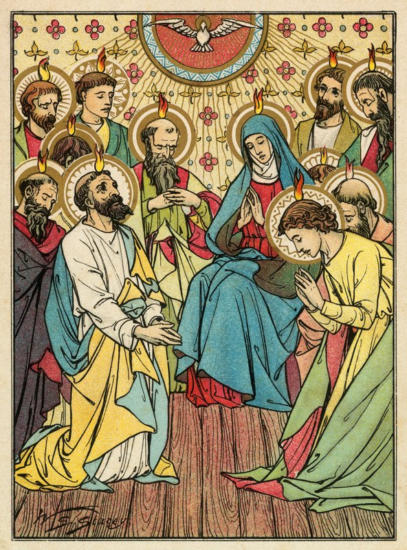 Der Abstieg des Heiligen Geistes von W.S. Stacey