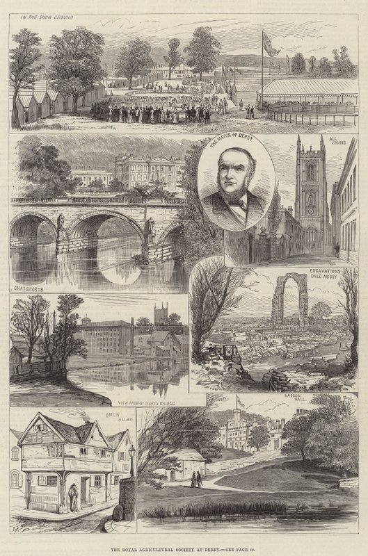 Die Königliche Landwirtschaftsgesellschaft in Derby von Walter Paget