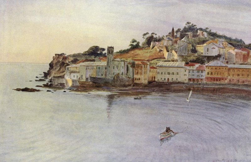 La Penisola, Sestri Levante von Walter Frederick Roofe Tyndale