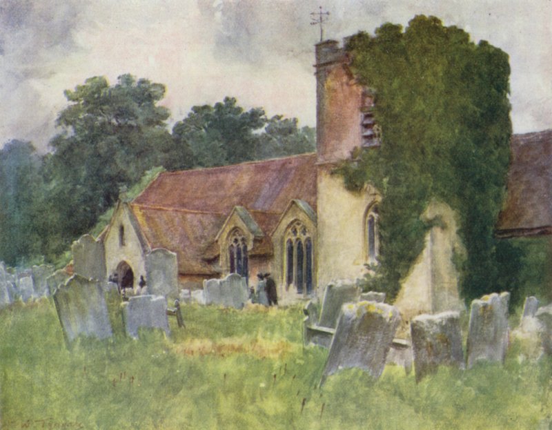 Der New Forest: Boldre Kirche von Walter Frederick Roofe Tyndale