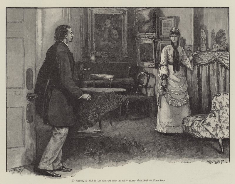 Die Verfolgung des Geliebten, von Thomas Hardy von Walter Paget