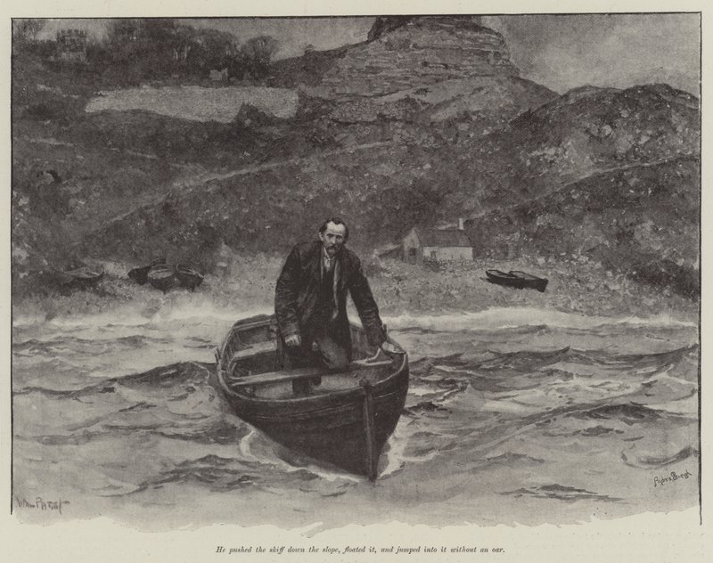 Die Verfolgung des Geliebten, von Thomas Hardy von Walter Paget