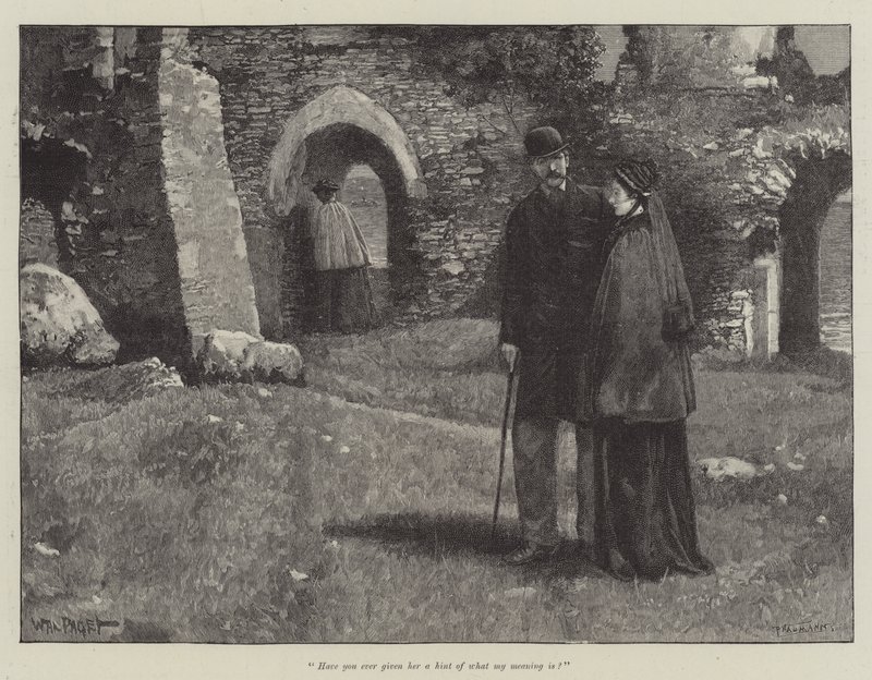 Die Verfolgung des Geliebten, von Thomas Hardy von Walter Paget