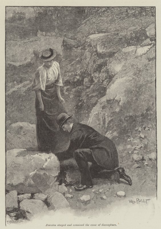 Die Jagd nach dem Wohlgeliebten, von Thomas Hardy von Walter Paget