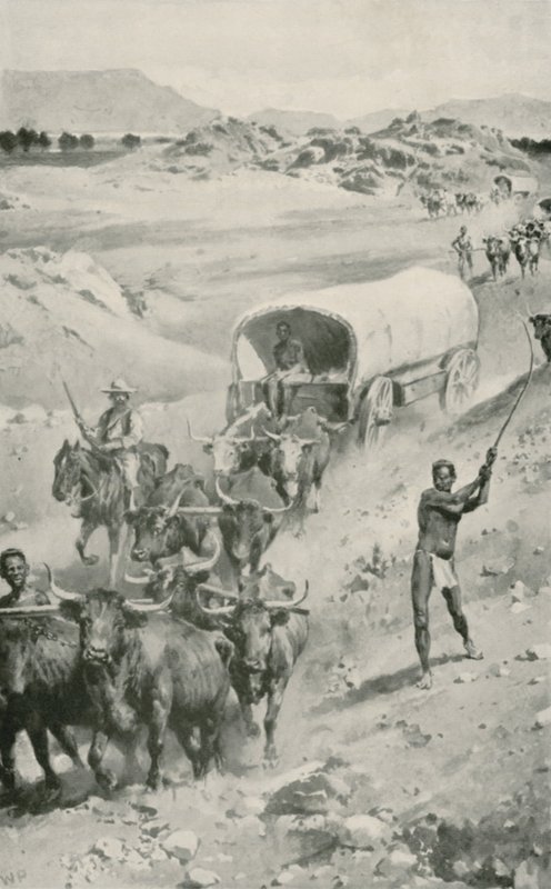Der große Buren-Trek nach Natal in 1835-36 von Walter Stanley Paget