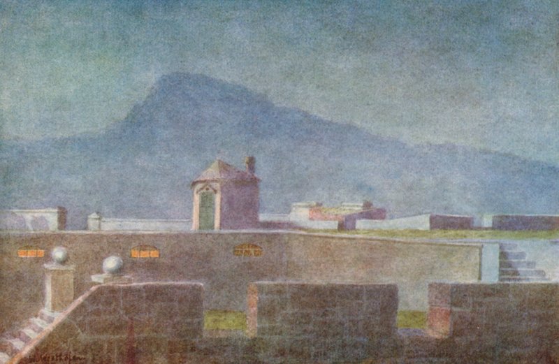 Auf den Wällen des alten Schlosses von Wilhelm Westhofen