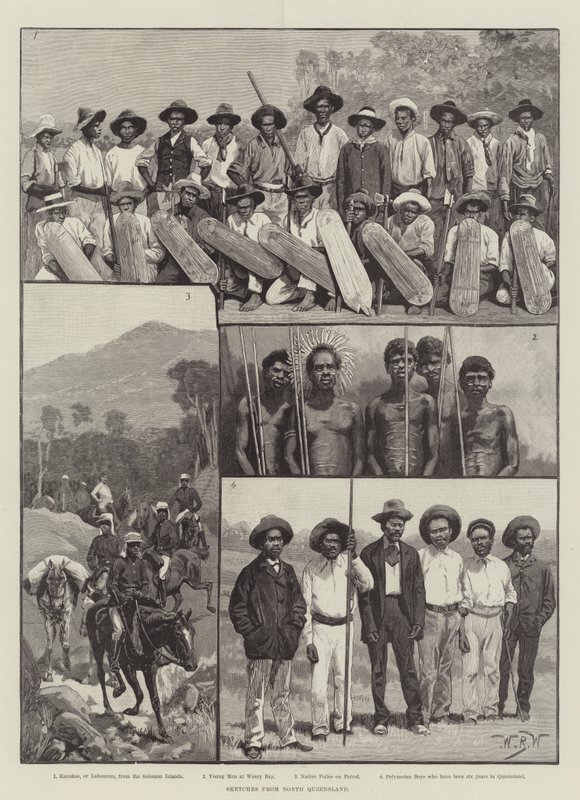 Skizzen aus Nord-Queensland von William Barnes Wollen