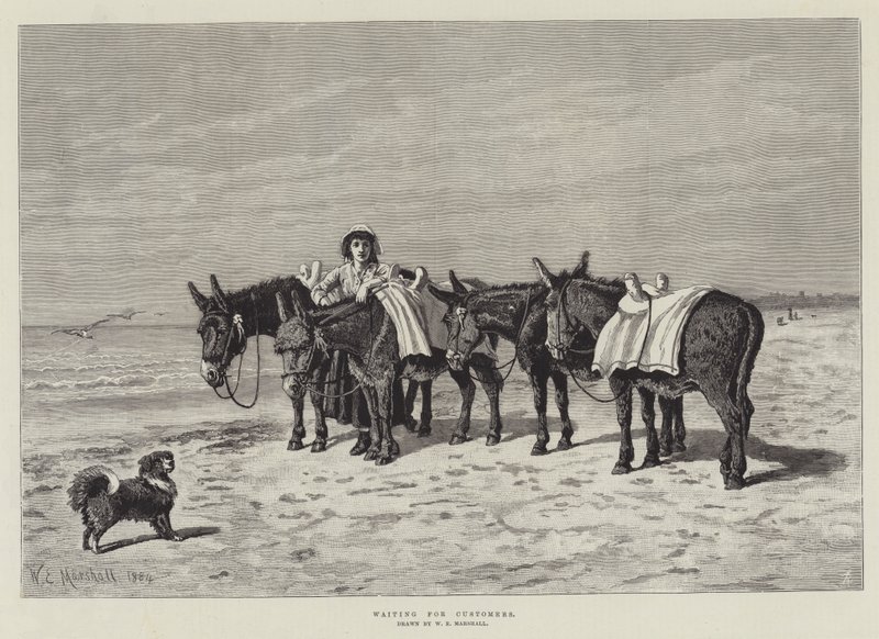 Warten auf Kunden von William Elsob Marshall