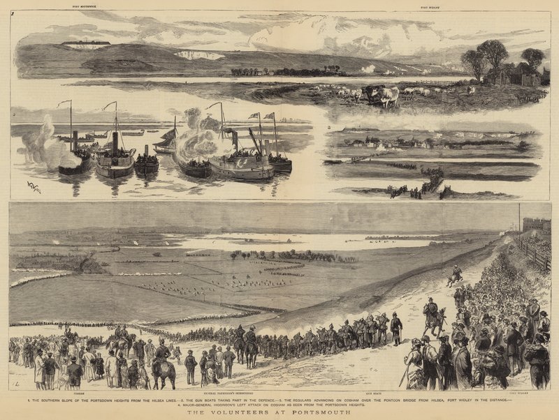 Die Freiwilligen in Portsmouth von William Lionel Wyllie