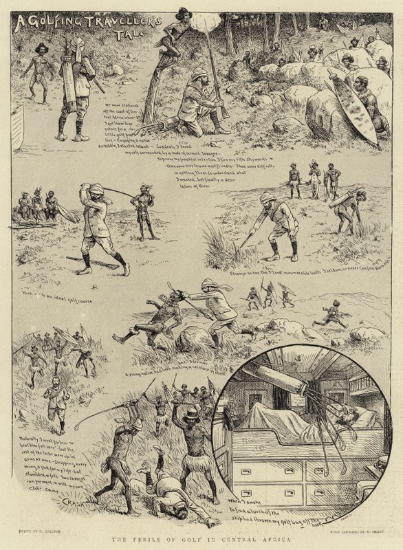 Eine Golfreisegeschichte von William Ralston