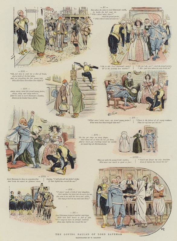 Die Liebesballade von Lord Bateman von William Ralston