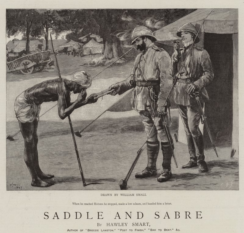 Sattel und Säbel von William Small