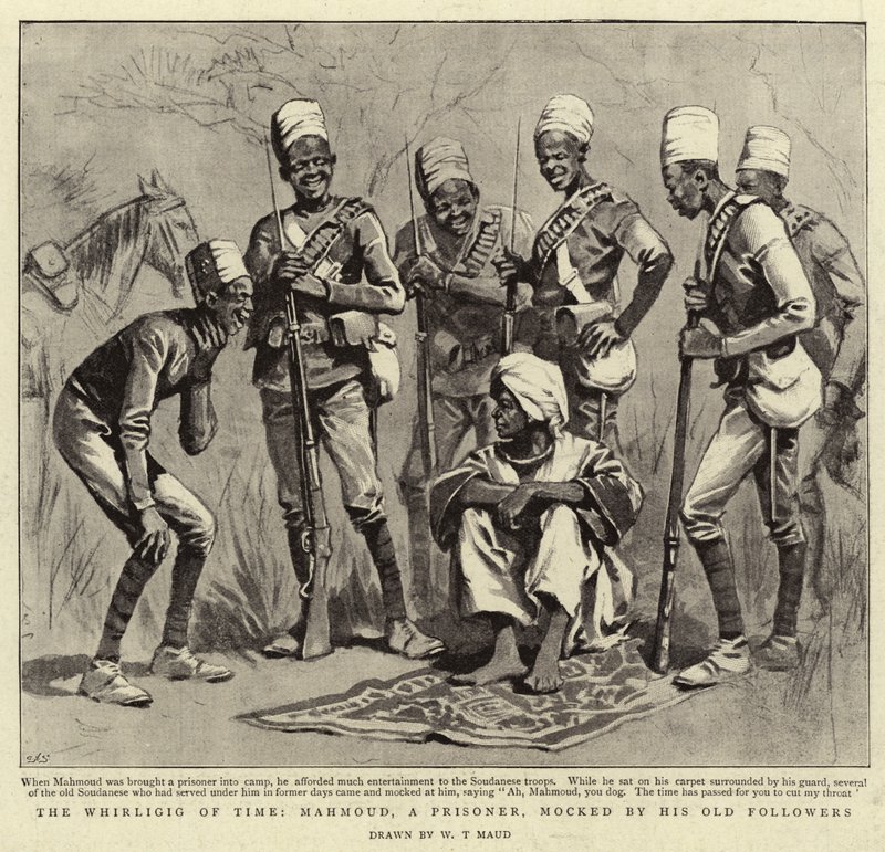 Das Karussell der Zeit, Mahmoud, ein Gefangener, von seinen alten Anhängern verspottet von William T. Maud
