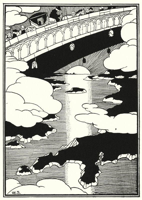 Illustration für die Abenteuer des Baron Münchhausen von William (after) Strang