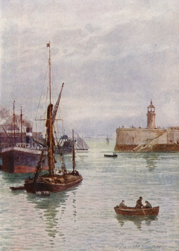 Im Hafen von Ramsgate von William Biscombe Gardner