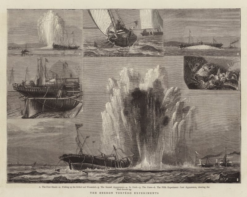 Die Oberon-Torpedo-Experimente von William Edward Atkins