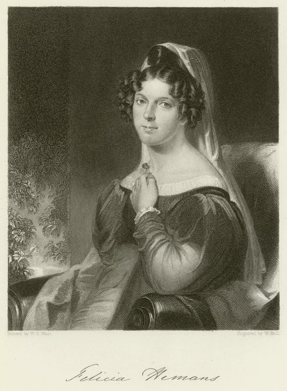Felicia Hemans von William Edward West