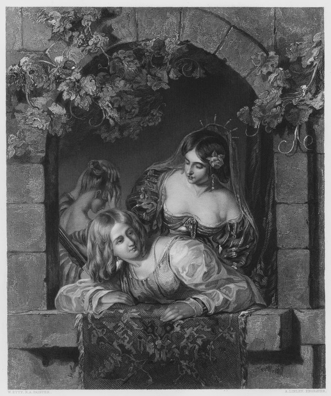 Die Bräute von Venedig, nach dem Bild in der Vernon Gallery von William Etty