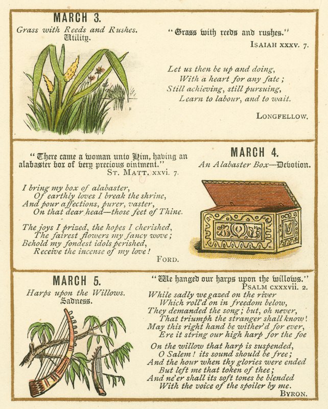 Seite aus dem Bibel-Emblem-Jubiläumsbuch von William Foster