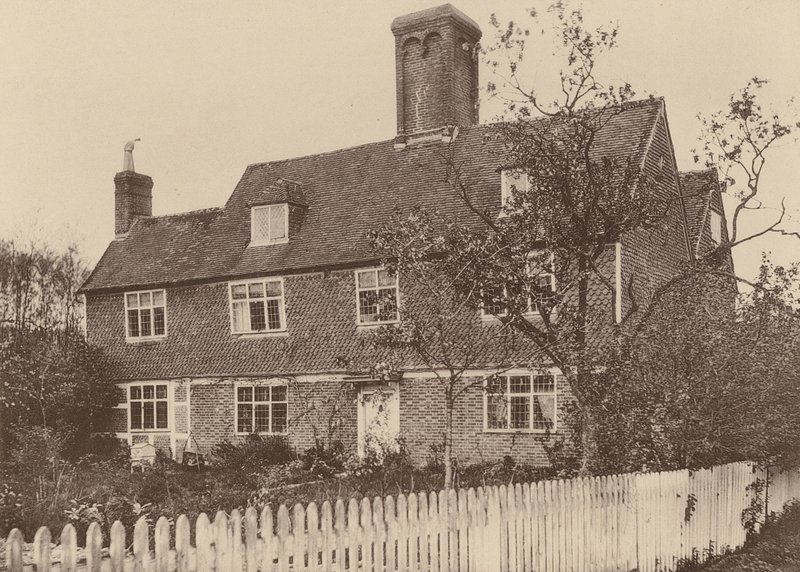 Swiggshole Farmhouse, Horsmonden, Kent von William Galsworthy Davie