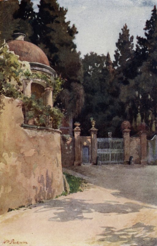 Der Boboli-Garten, Florenz von William H. Parkinson