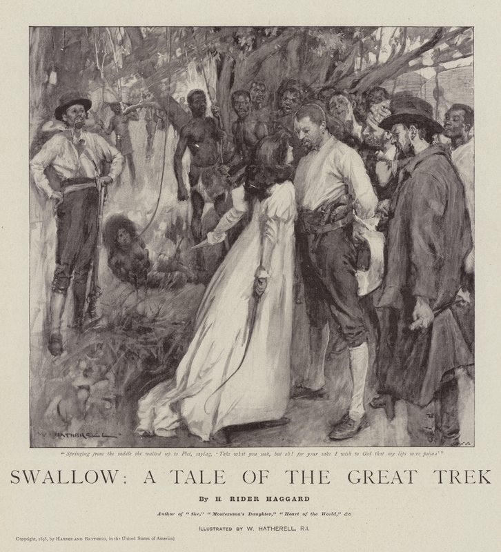 Schwalbe, eine Geschichte des Großen Trecks von William Hatherell