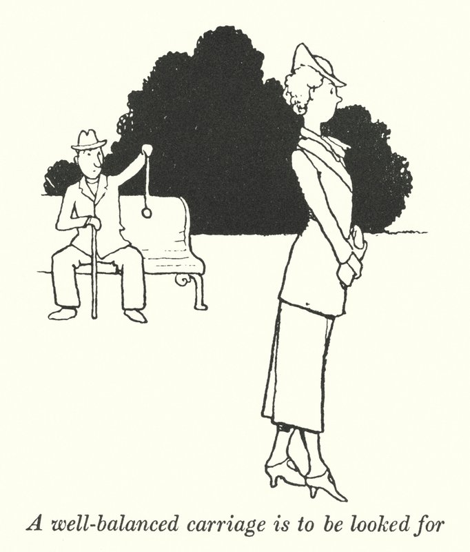 Eine gut ausbalancierte Kutsche ist zu erwarten von William Heath Robinson